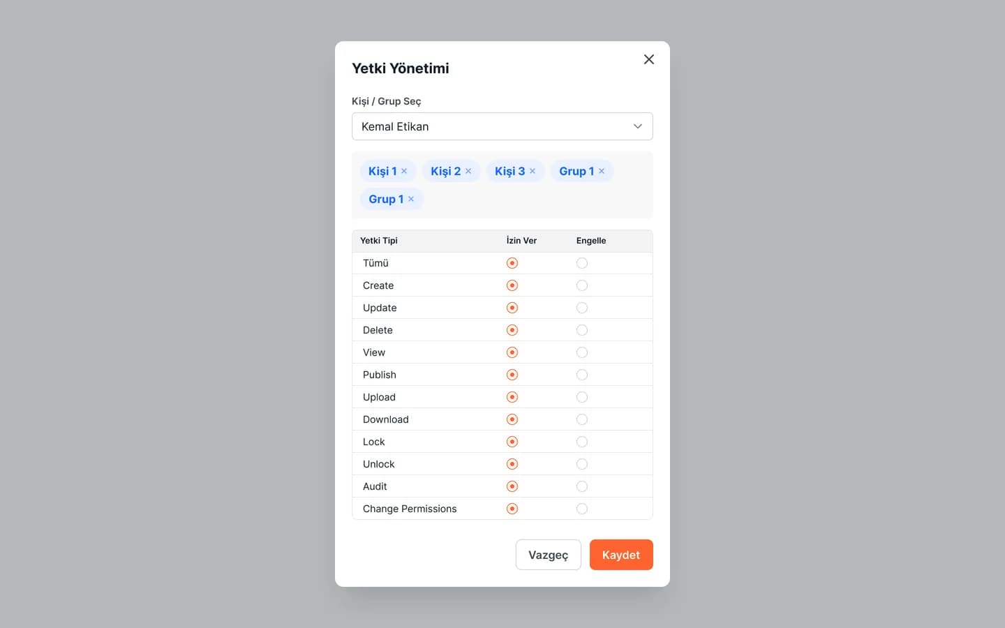 Permissions